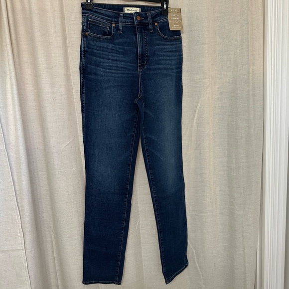 NWT Madewell Curvy Stovepipe Tall Jeans - Picture 5 of 7